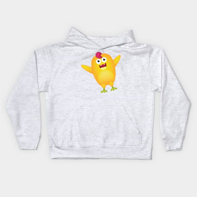 Crazy Chick Kids Hoodie by SWON Design